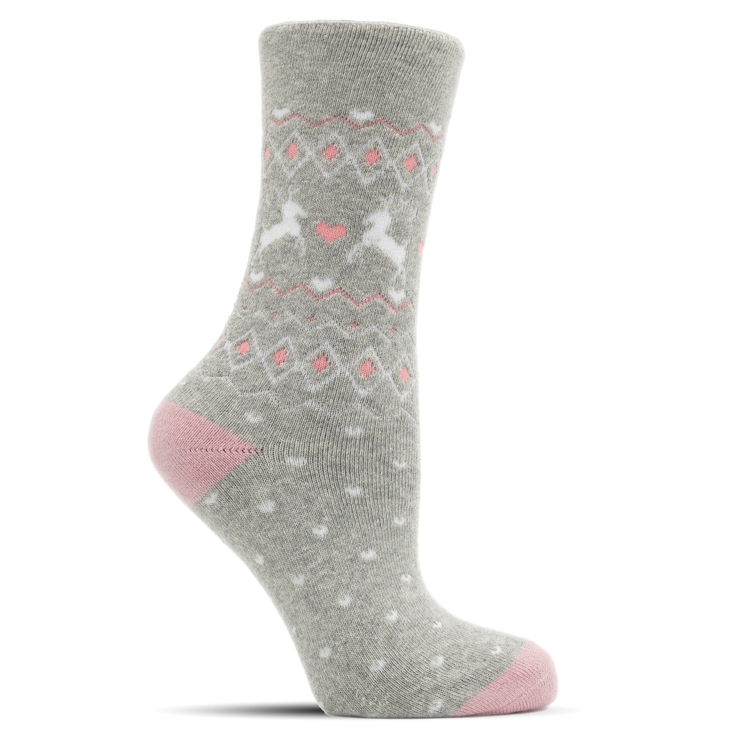 Frostfighter Damen Thermosocken ohne Gummi (6x Paar) bunte Wintersocken Diabetiker