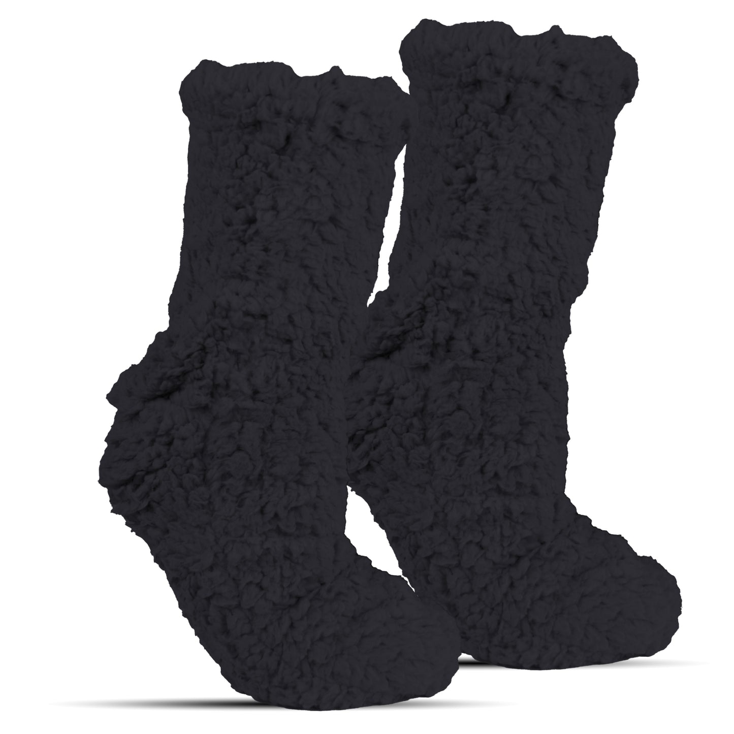 Frostfighter Damen Kuschelsocken mit ABS Sohle (1x Paar) Hüttensocken Wintersocken mit Anti Rutsch Noppen