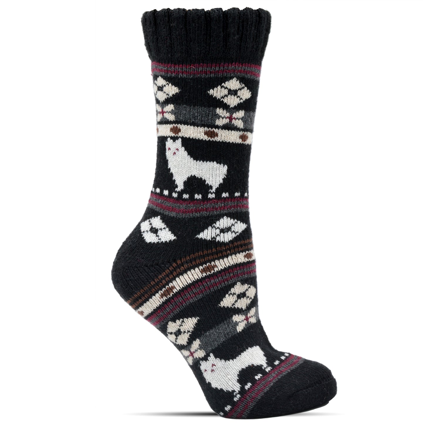 Frostfighter Damen Wintersocken warme Norweger Socken (3x Paar) Baumwolle Wolle