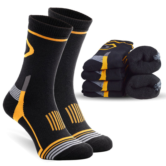 Frostfighter Herren Thermo - Arbeitssocken (6x Paar) Winter Vollfrottee Innenfutter