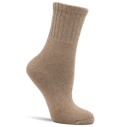 Frostfighter Damen Thermosocken (6x Paar) Quarter Naturfarben Winter Ski Vollfrottee Innenfutter