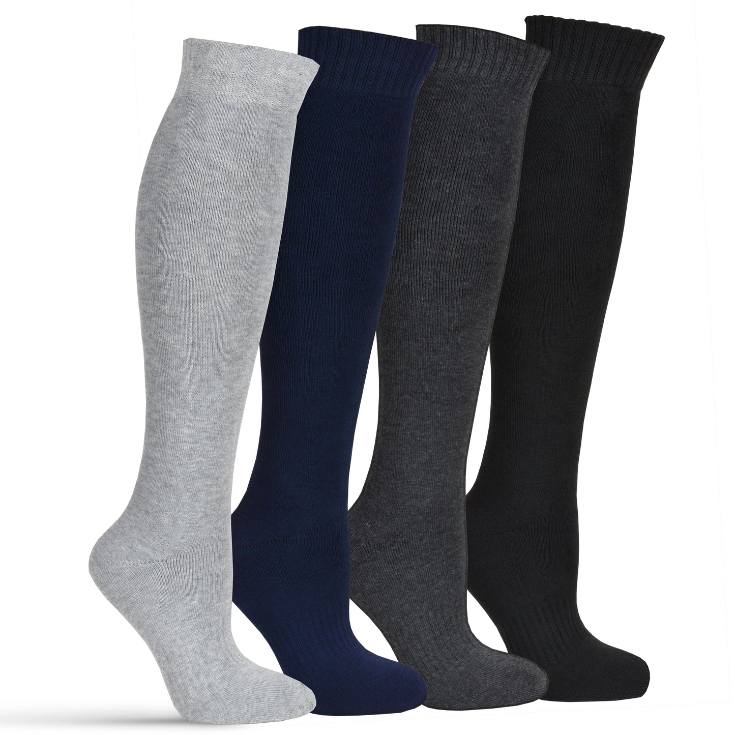 Frostfighter Herren Thermo Kniestrümpfe (4x Paar) Winter Ski Vollfrottee Innenfutter