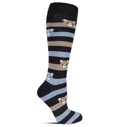 Frostfighter Damen Thermo Kniestrümpfe (4x Paar) Winter Ski Vollfrottee Innenfutter