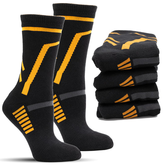 Frostfighter Thermo Arbeitssocken Herren (6 Paar) – Warme Wintersocken, dicke Strümpfe mit Vollfrottee, robuste Arbeitssocken für kalte Tage