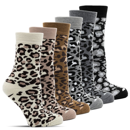 Frostfighter Damen Thermosocken (6x Paar) Leo Winter Ski Vollfrottee Innenfutter