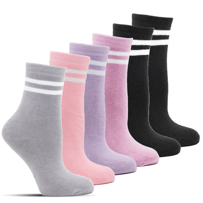 Frostfighter Mädchen Thermosocken (6x Paar) Winter Ski Vollfrottee Innenfutter