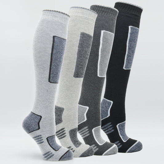 Frostfighter Herren Thermo Skistrümpfe (4x Paar) Vollfrottee Innenfutter