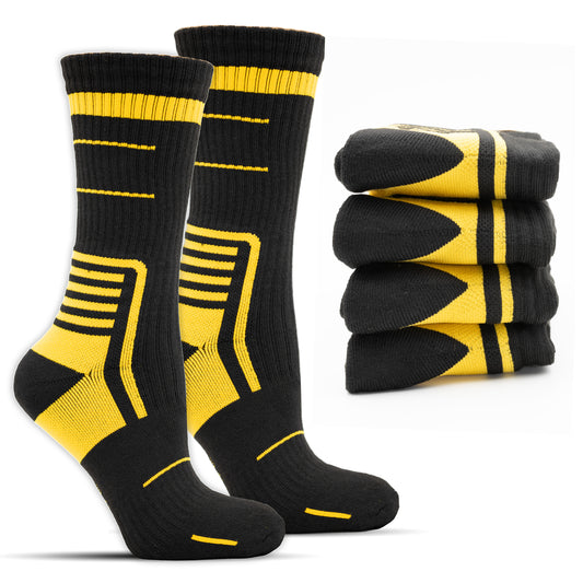 Frostfighter Thermo Arbeitssocken Herren (6 Paar) – Warme Wintersocken, dicke Strümpfe mit Vollfrottee, robuste Arbeitssocken für kalte Tage