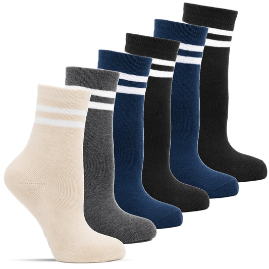 THMO - Set van 3 wintersokken voor heren met comfortbovenkant - Beige THMO - Set van 3 wintersokken voor heren met comfortbovenkant - Beige