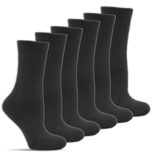 Frostfighter Herren Thermosocken Schwarz (6x Paar) Winter Ski Vollfrottee Innenfutter