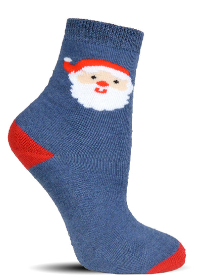 Frostfighter Kinder Thermosocken Weihnachten (6x Paar) Winter Ski Vollfrottee Innenfutter